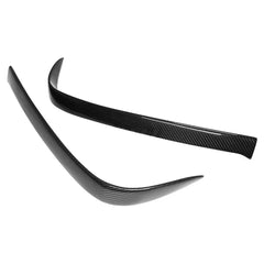 Carbon Fiber Rear Bumper Side Air Vent Splitter Trim - Lexus RCF.