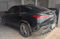 Carbon Rear Bumper Diffuser w/ Exhaust tips - Mercedes Benz W167 GLE350 GLE53 GLE63 AMG Coupe.