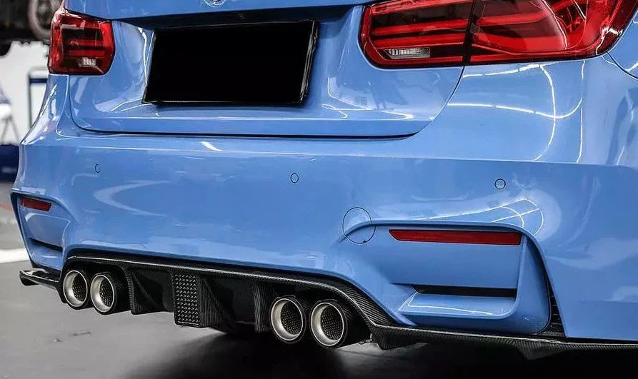 K Style Carbon Fiber Rear Diffuser - BMW F80 M3 & F82 / F83 M4.