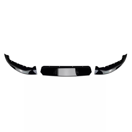 V2 Gloss Black Front Lip -  BMW 5 Series G30 M Sport LCI 2021-2023.