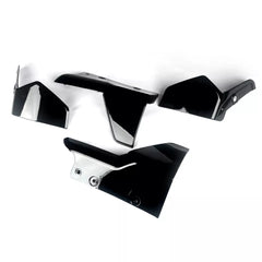 MP Style Gloss Black Rear Diffuser w/ Rear Canard - BMW G05 X5 M Sport 2018-2022.