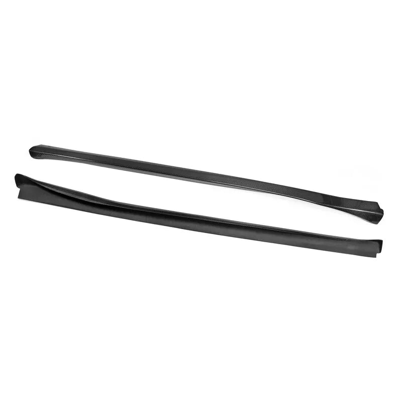 Carbon Fiber Side Skirt Extension - Porsche 911 991 Turbo-S.