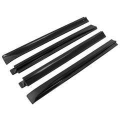 Gloss Black Side Skirts Extension v2 - 20-24 Tesla Model Y.