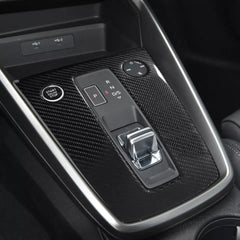 Dry Carbon Fiber Console Gear Shift Panel Cover - Audi A3/S3/ RS3 8Y.