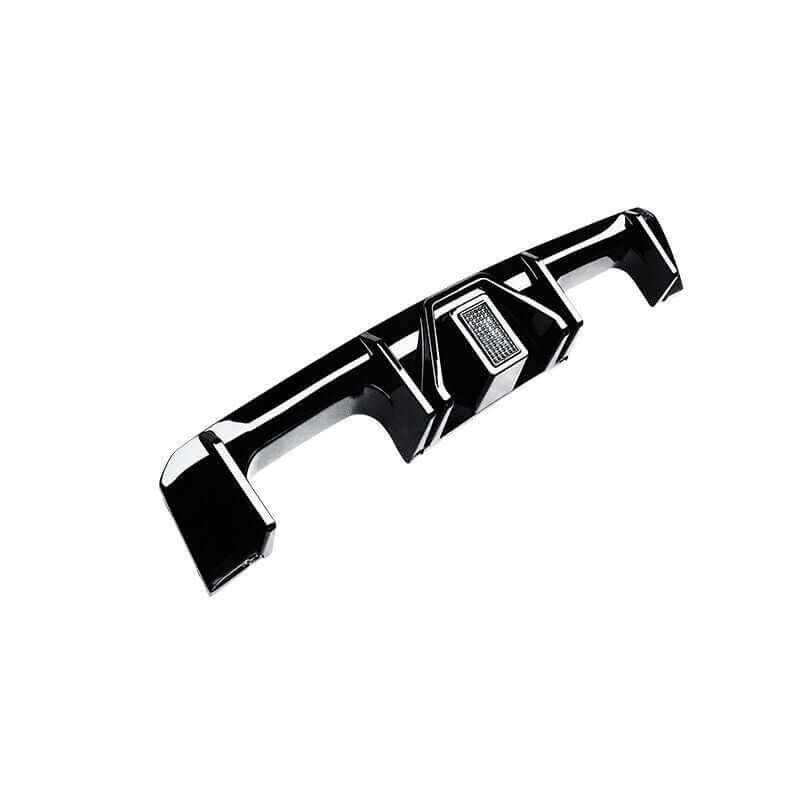 ABS Gloss Black Rear Diffuser w/ Brakelight - BMW G80 M3/G82 & G83 M4.