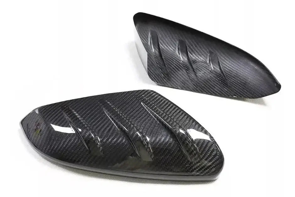 Carbon Fiber Mirror Caps Replacement - Honda Civic 10th Gen (2016-2021).