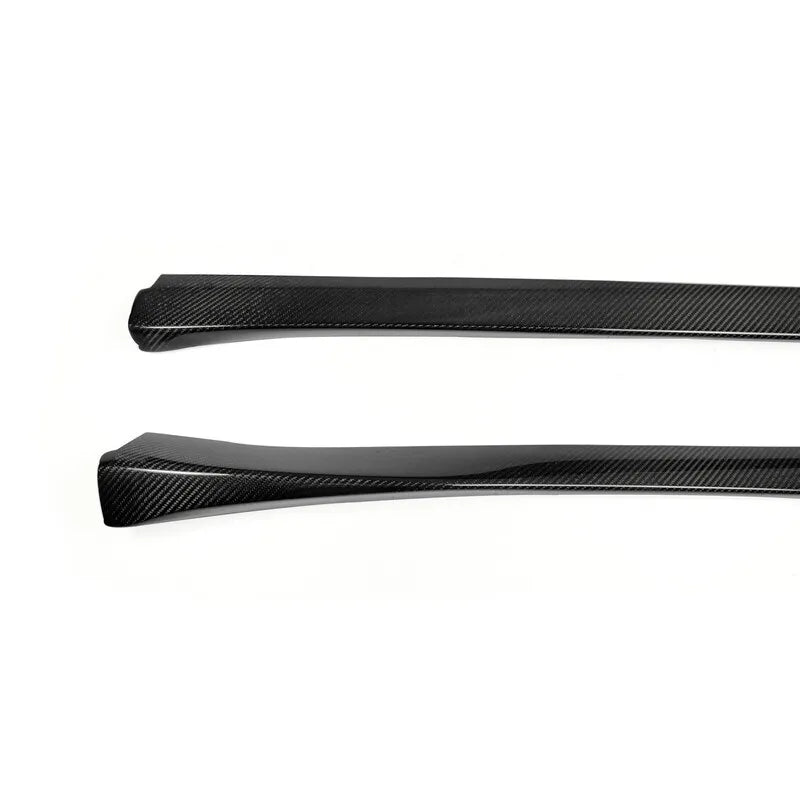 Carbon Fiber Side Skirt Extension - Porsche 911 991 Turbo-S.