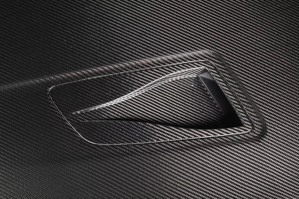 Vented Carbon Fiber Vented Hood - Porsche 911 (991) 2012-2018.