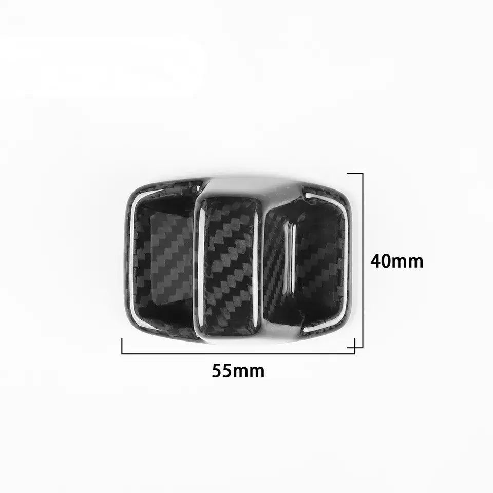 Carbon Fiber Gear Shift Cover - Audi 8Y RS3, S3, & A3.