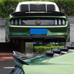 Agressive PSM Style Carbon Fiber Trunk Spoiler - Ford Mustang.
