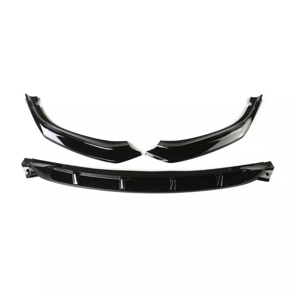 GT Style Gloss Black Front Lip -  BMW 5 Series G30 G31 G38 M Sport.