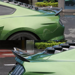 Agressive PSM Style Carbon Fiber Trunk Spoiler - Ford Mustang.