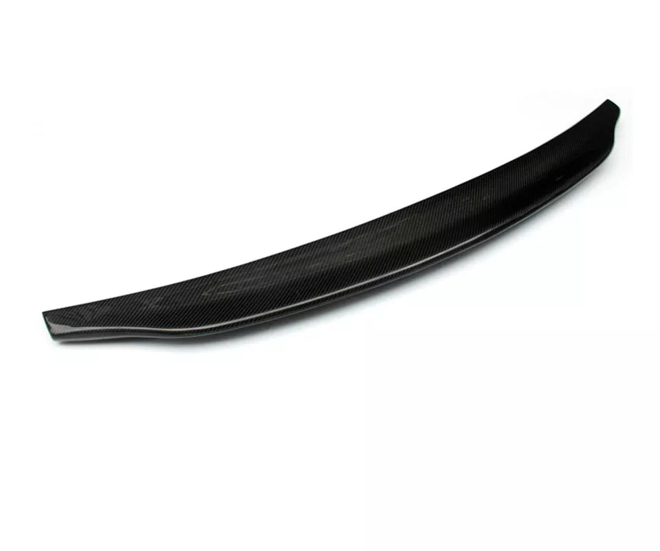Carbon Fiber Trunk Spoiler - Audi A4 B9 S4 Sedan 17-22 19.