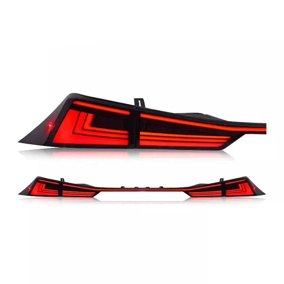 LED Smoked Tail Light Sequential Signal Lamp - Lexus IS250/300/350.