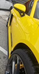 Carbon Fiber Side Skirt Extension - Porsche 718 Boxter Cayman.