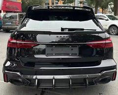 Carbon Fiber Rear Diffuser - Audi RS6 / RS7 C8 Avant.