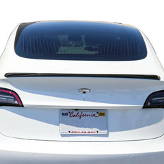 Carbon Fiber Trunk Spoiler - 2018-2023 Tesla Model 3.