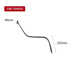 Carbon Fiber Interior Center Console Trim Strip - Toyota Camry.