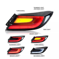 OEM+ LED Sequential Rear Tail Light Set -2022-2024 Toyota GR86 / Subaru BRZ.