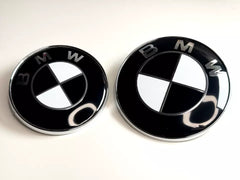 Black & White Roundel Emblem replacement - BMW F & E Chassis.