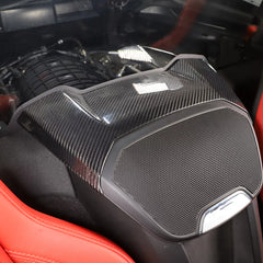 Carbon Fiber Rear Speaker Top Panel Cover - Corvette C8  2020-2024.