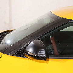 Carbon Fiber Door A pillars Cover - Toyota Supra A90 MK5.