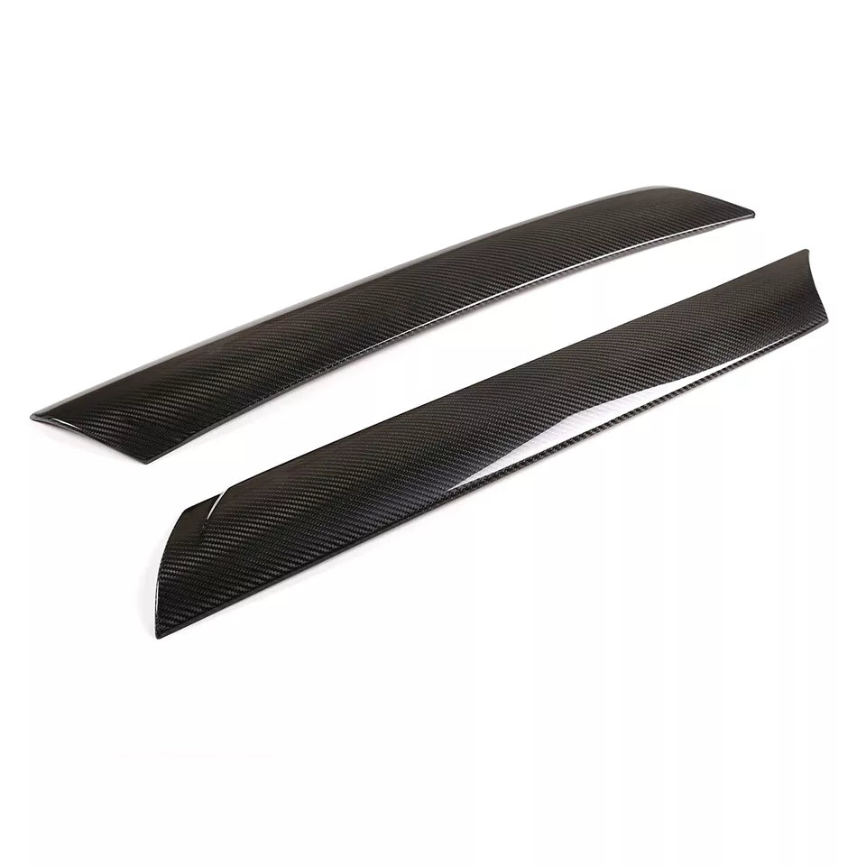 Carbon Fiber Door A pillars Cover - Toyota Supra A90 MK5.