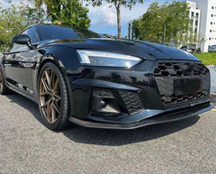 Carbon Fiber Front Lip Splitter - Audi S5/A5 S-Line B9.