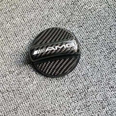 Carbon Fiber Gas Fuel Cap Cover For Mercedes Benz.