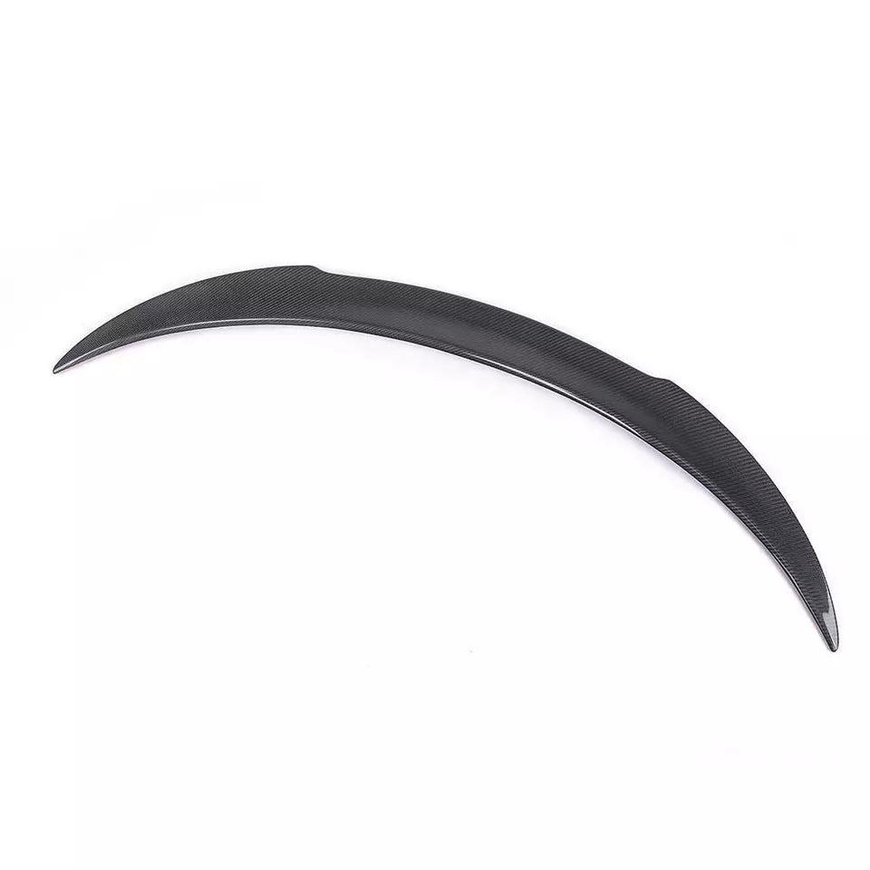 V Style Carbon Rear Trunk Spoiler- Mercedes Benz C-Class w205 C205 C300 C63 Coupe.