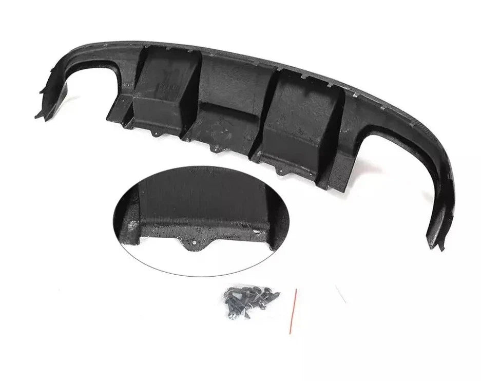 Carbon Fiber Rear Bumper Diffuser - Audi S4 B8.