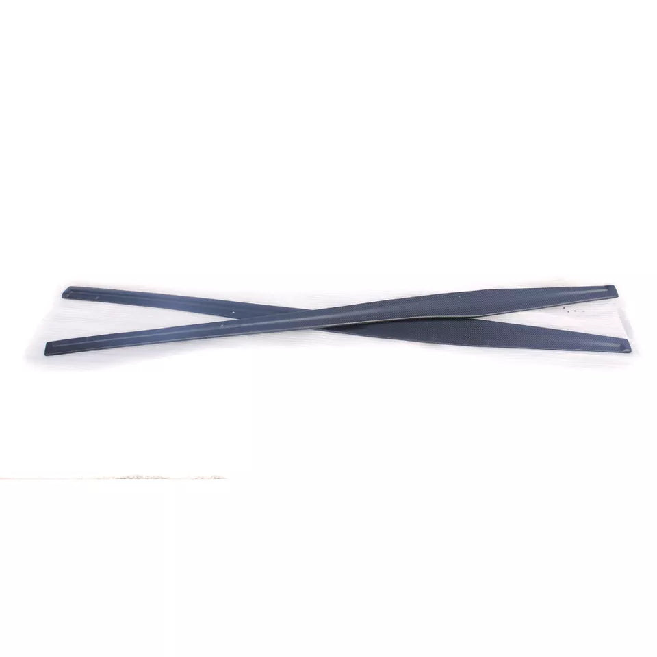 Carbon Fiber Side Skirt Extension - Porsche 718 Boxter Cayman.