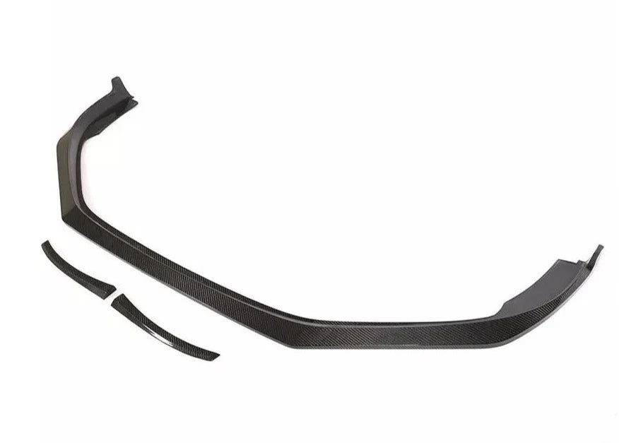 Carbon Fiber Front Splitter Lip - Porsche 718 Boxster Cayman 16-18.