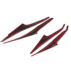 Carbon Fiber Door Panel Interior Cover Trim -  Lexus IS300 350 500 F Sport 2021-2024.