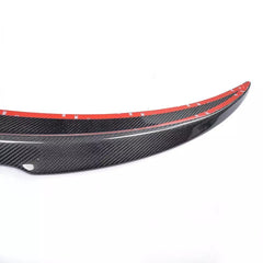 V Style Carbon Rear Trunk Spoiler- Mercedes Benz C-Class w205 C205 C300 C63 Coupe.