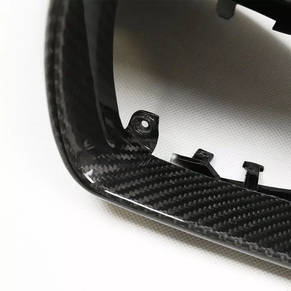 Dry Carbon Fiber Mirror Cap Set Replacement - Porsche 981 Boxster GTS 991 911.
