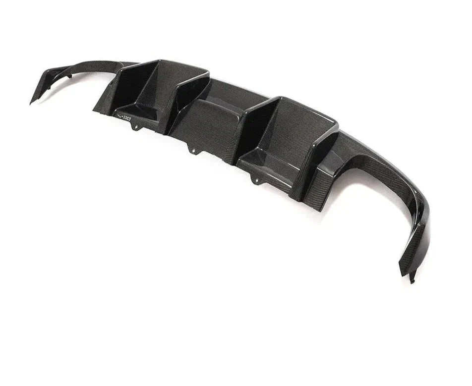 Carbon Fiber Rear Bumper Diffuser - Audi S4 B8/B8.5 Sedan 2008-16.