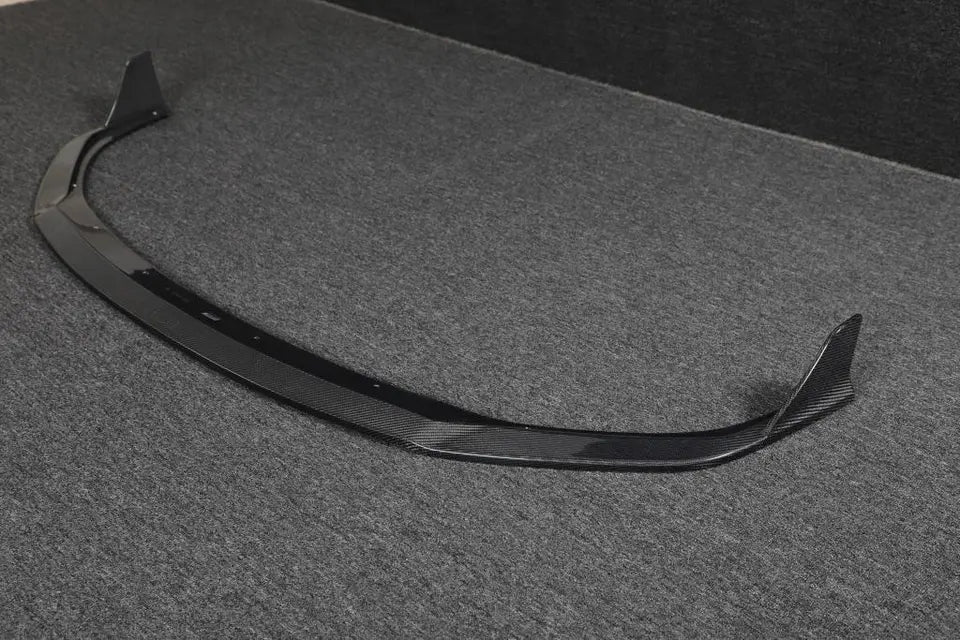 Carbon Fiber Front Bumper Lip - Lexus RC F Coupe.