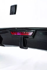 Carbon Fiber Rear Diffuser w/ LED  - RS5 2020+.
