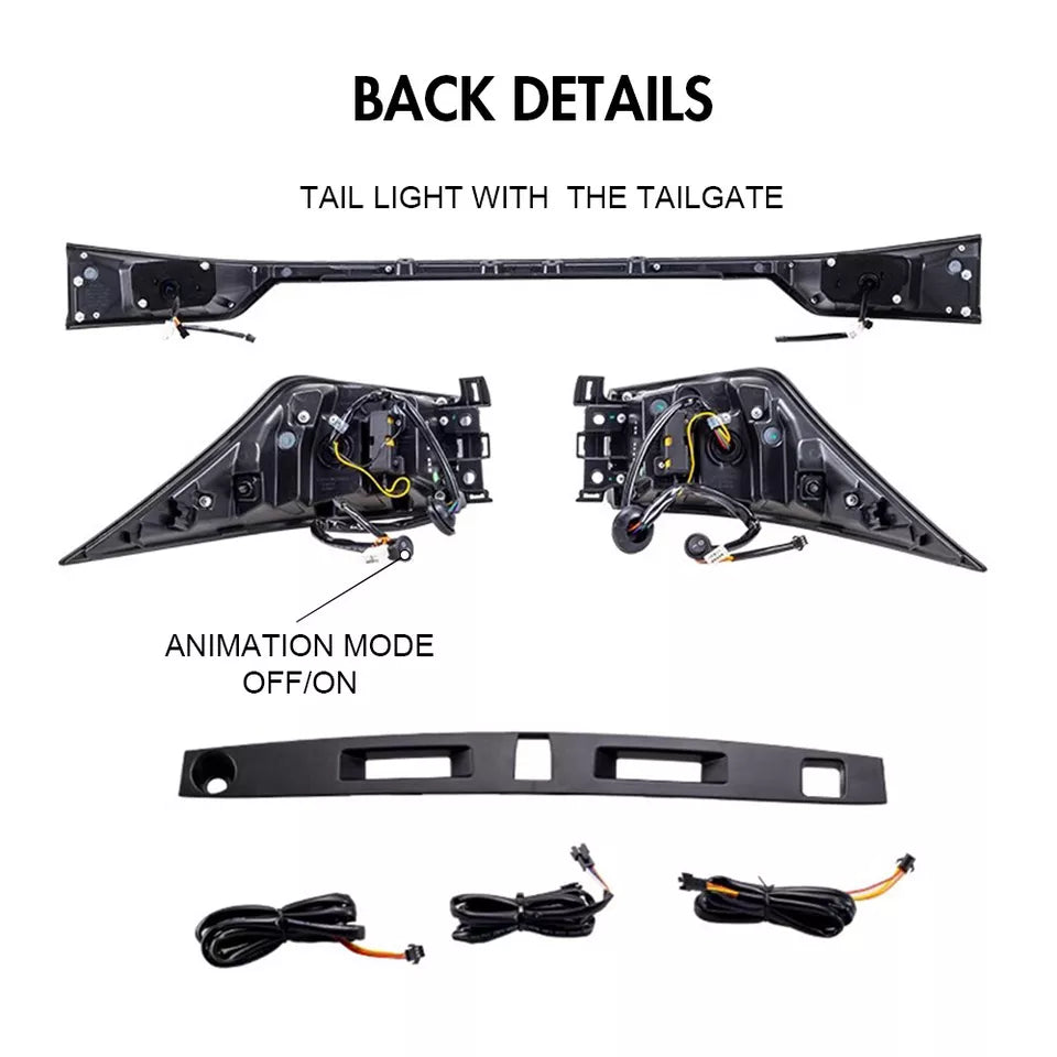 LED Smoked Tail Light Sequential Signal Lamp - Lexus IS250/300/350.