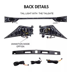 LED Smoked Tail Light Sequential Signal Lamp - Lexus IS250/300/350.