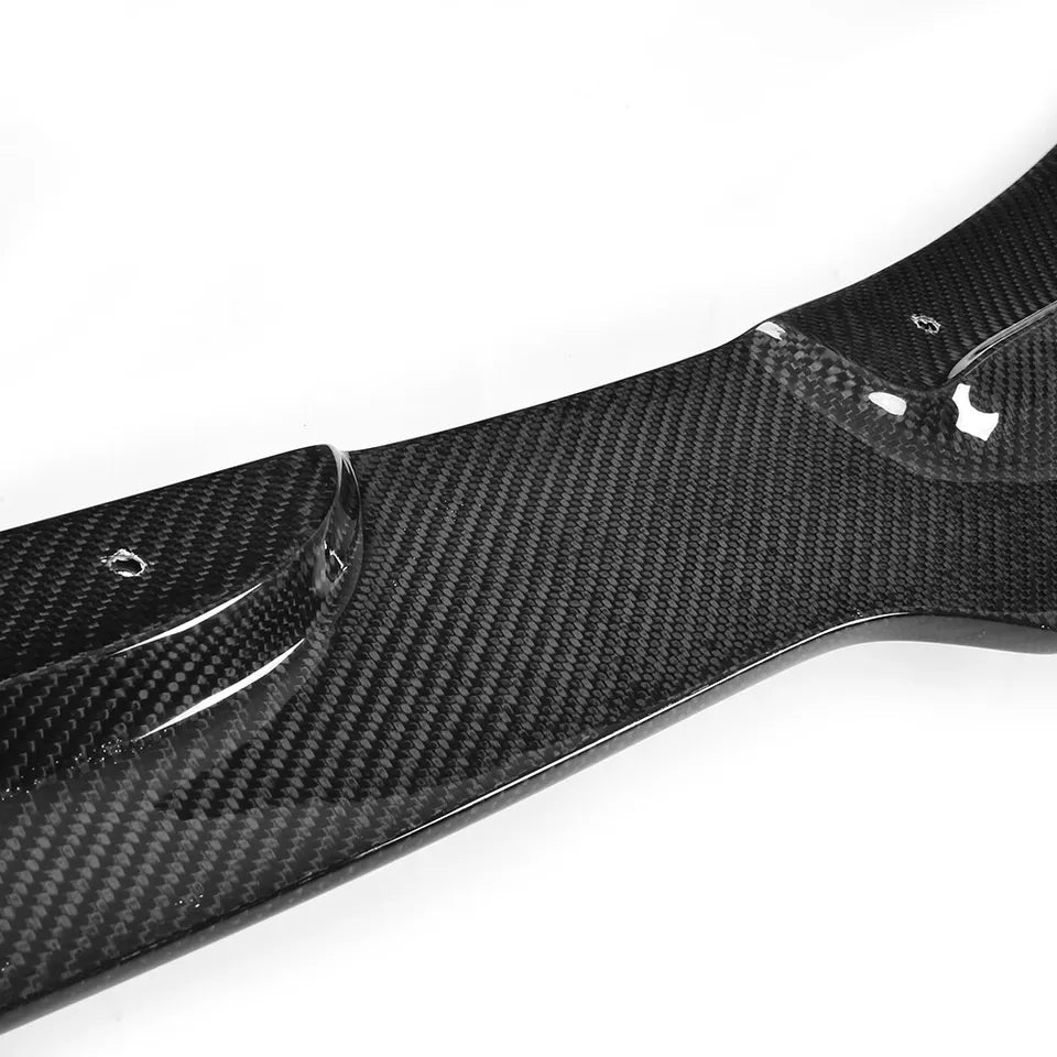 Carbon Fiber Front Bumper Splitter Lip - Lexus ISF Sedan.