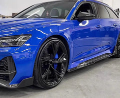 Carbon Fiber Side Skirts - Audi RS6 / RS7 C8.
