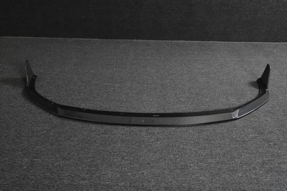 Carbon Fiber Front Bumper Lip - Lexus RC F Coupe.