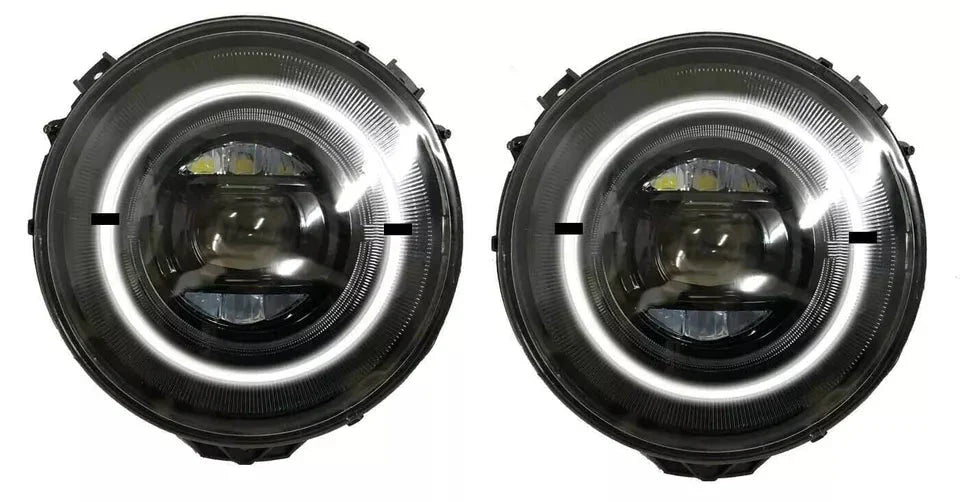 Upgrade W464 Style LED Headlights -  Mercedes Benz G Class G500 G63 W463.