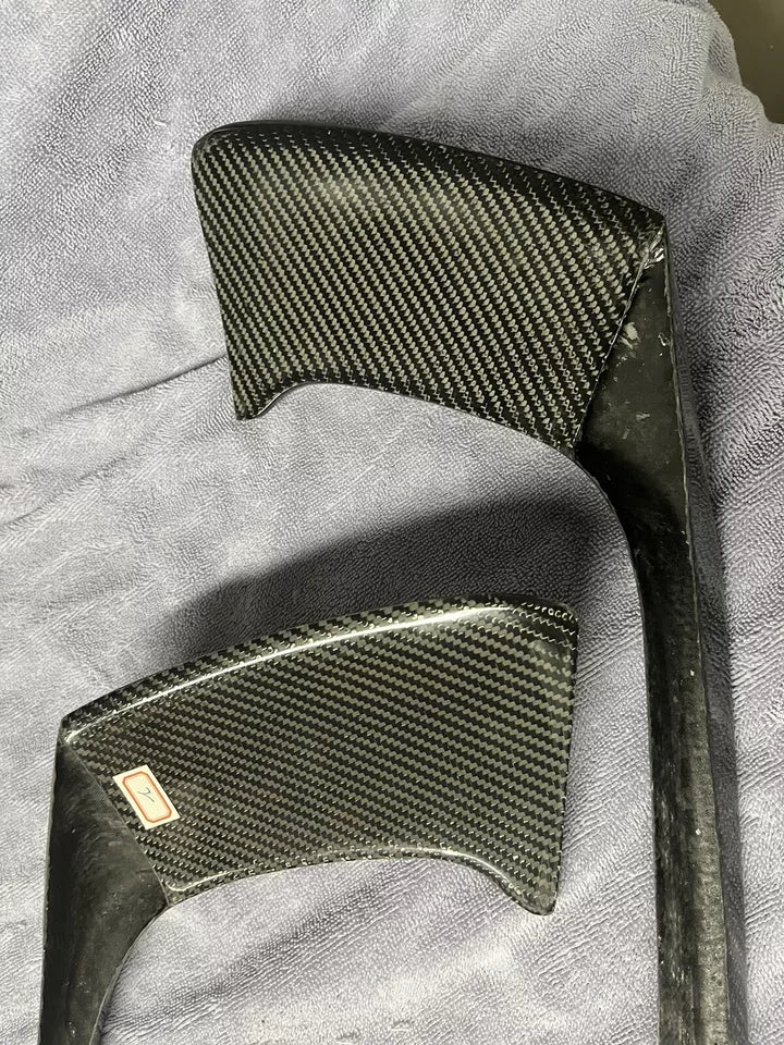 Carbon Fiber Front Bumper Bumper Canards - Porsche 718 (982) Boxster Cayman.