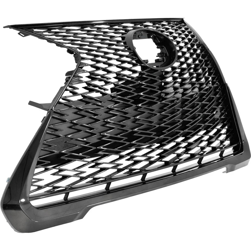 Gloss Black Front Grille - 2019-2021 Lexus UX200 UX250h.