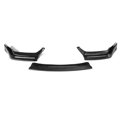 GLOSS BLACK LED FRONT BUMPER LIP W/ LED - HONDA CIVIC Si & HATCHBACK.