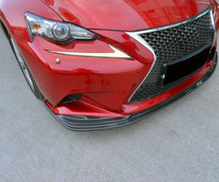 Carbon Fiber Front Lip Splitter - LEXUS IS250 & IS350 F Sport.