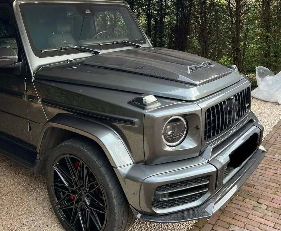 Carbon Fiber Front Lip -  Mercedes Benz G-Class G500/G550/G55/G63 AMG.